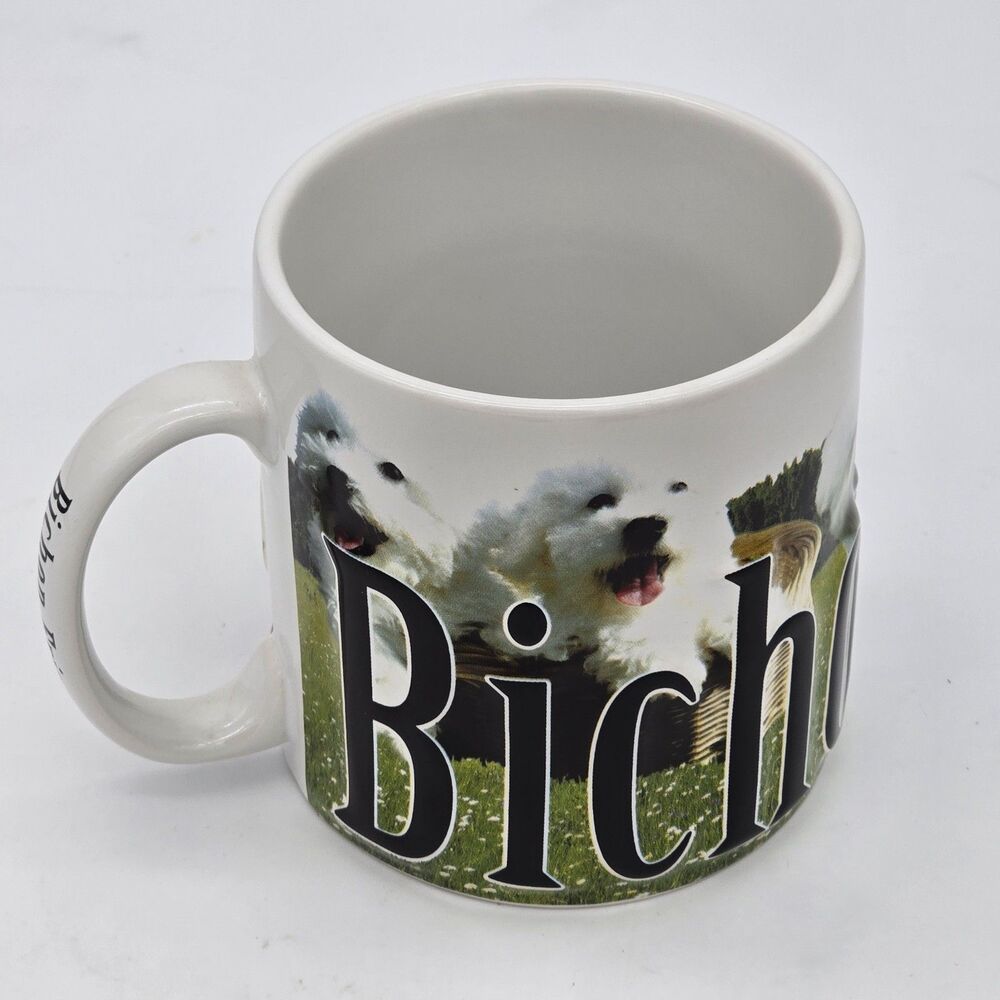 Americaware Embossed Bichon Frise Oversize Coffee Mug 2010